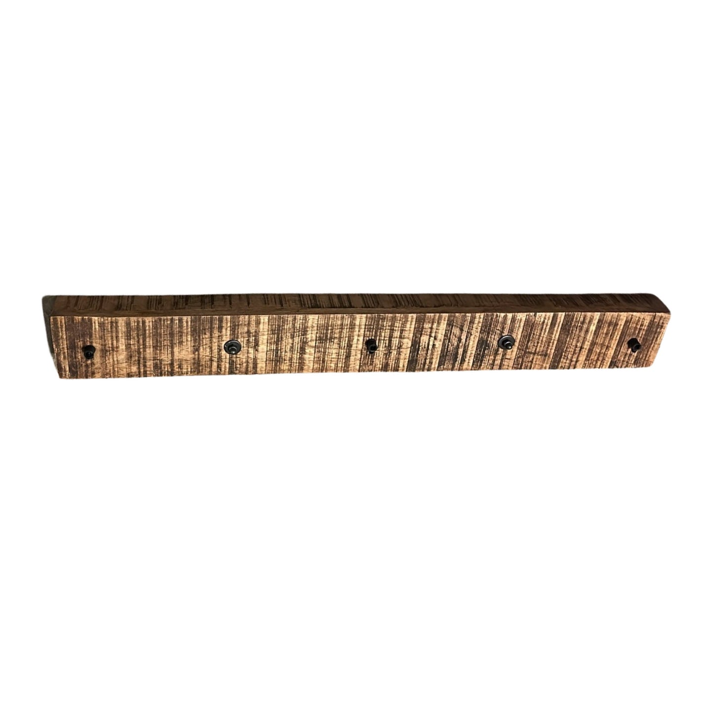 Solid Mango Wooden Track Light Rectangular 3 Outlet Ceiling Rose Industrial