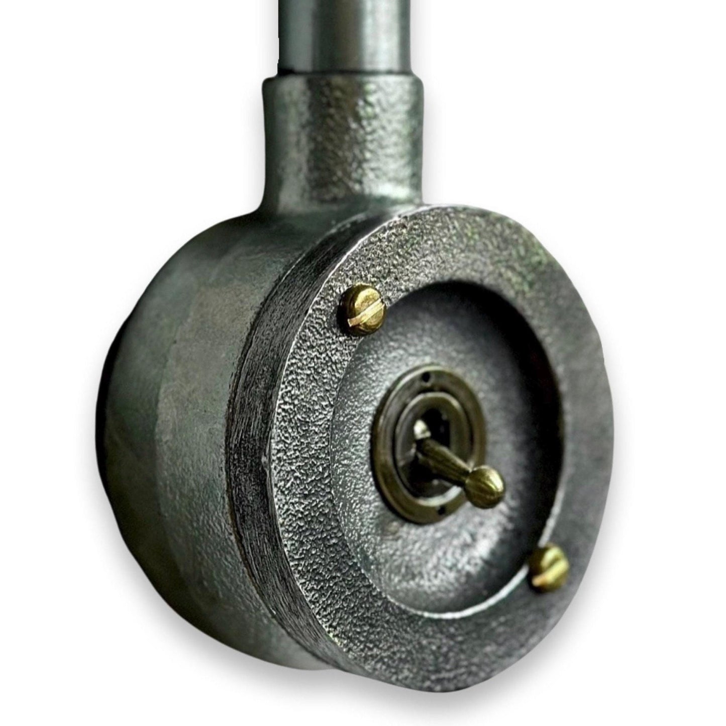 Single Gang Solid Cast Conduit Metal Conduit Light Switch Industrial 2 Way - BS EN Approved Vintage Crabtree
