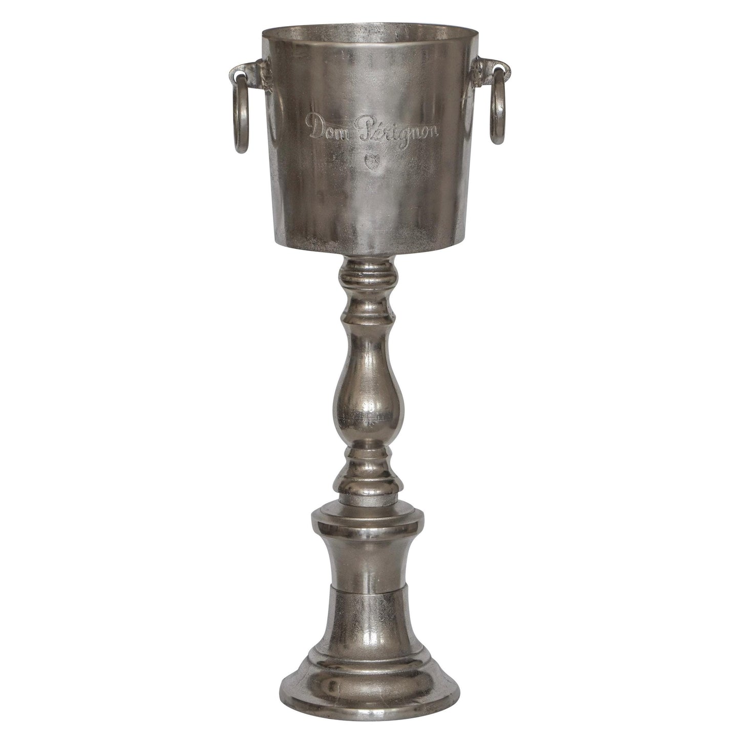 Dom Perignon **Pre Order** ~ Solid Cast Engraved Champagne Large Standing Ice Bucket | Wine Cooler Bath