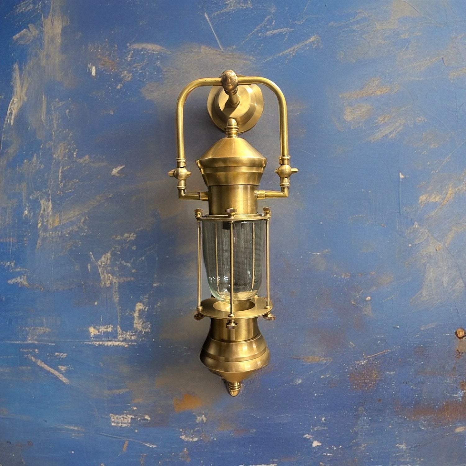 Bacton ~ Bulkhead Outdoor & Bathroom Sconce Wall Light Solid Brass | 24 Inch