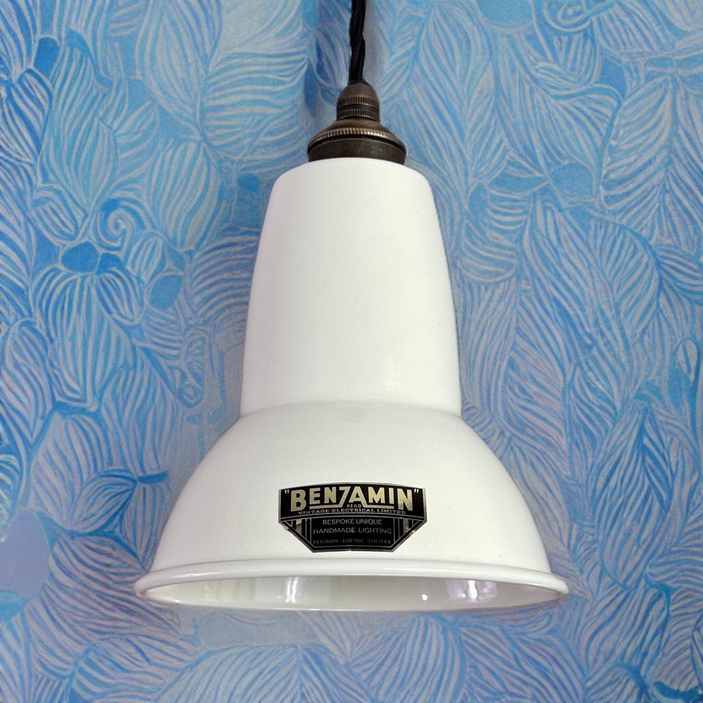 Alby ~ Linen White Shade Pendant Set Light | Ceiling Dining Room | Kitchen Table | Vintage Edison Filament Bulb | 6 Inch