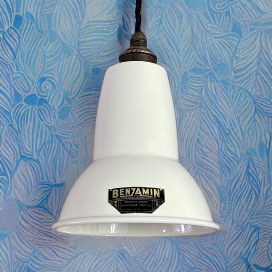 Alby ~ Linen White Shade Pendant Set Light | Ceiling Dining Room | Kitchen Table | Vintage Edison Filament Bulb | 6 Inch