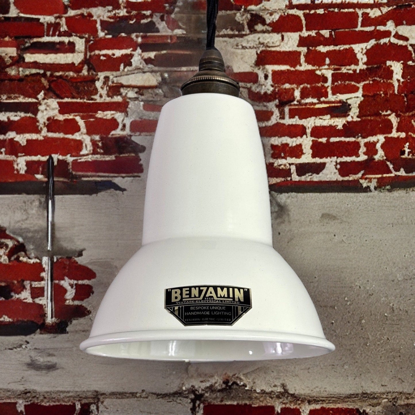 Alby ~ Linen White Shade Pendant Set Light | Ceiling Dining Room | Kitchen Table | Vintage Edison Filament Bulb | 6 Inch