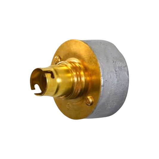 Briston ~ Brass Single Industrial Bakelite Wall Fitting | Ceiling Bathroom | Kitchen Light | Vintage 1 x Edison Filament Bulb