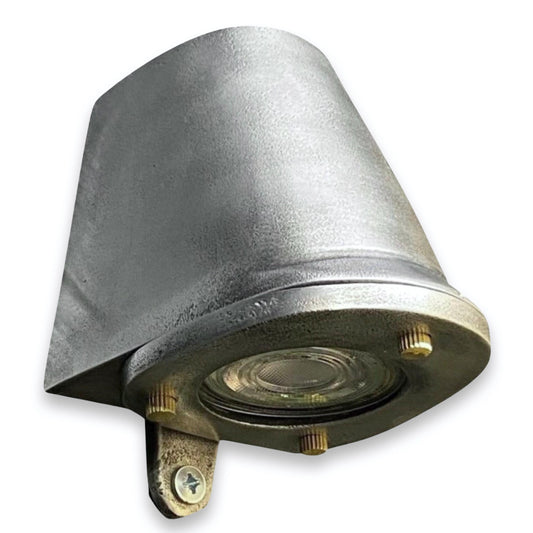 Holt ~ Outdoor & Bathroom Mast Down Light Cast Pewter | 5 Inch