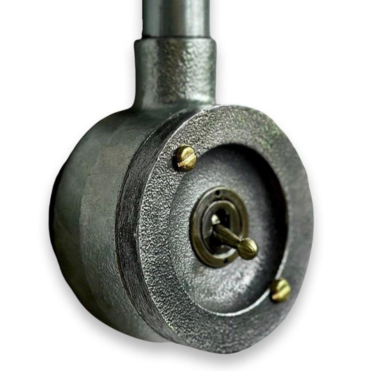 Single Gang Solid Cast Conduit Metal Conduit Light Switch Industrial 2 Way - BS EN Approved Vintage Crabtree