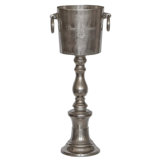 Dom Perignon **Pre Order** ~ Solid Cast Engraved Champagne Large Standing Ice Bucket | Wine Cooler Bath
