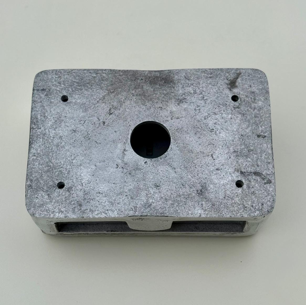 Double Mirror Finish 230V 13A 2 Gang 2G Socket Solid Cast Metal Conduit Switch Industrial 2 Way - BS EN Approved Vintage 1950’s Style