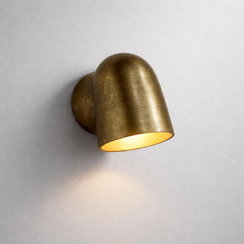 Hopton ~ Mast Down Light Cast Antique Brass