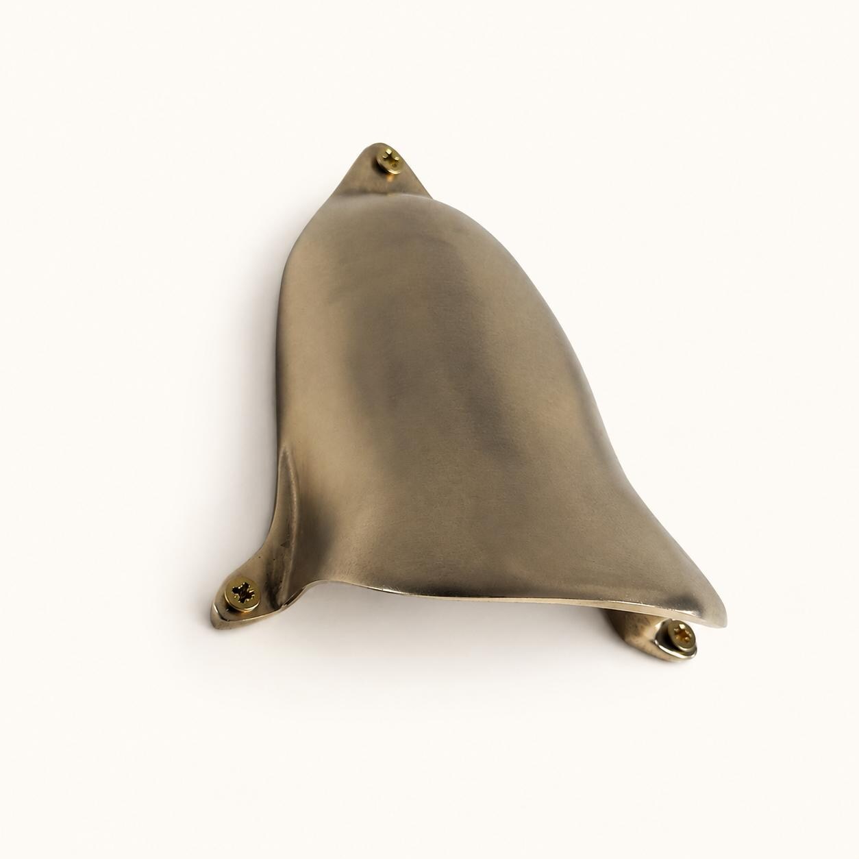 Brancaster - Raw Brass Motorboat Ventilator Cover | Indoor Wall Light