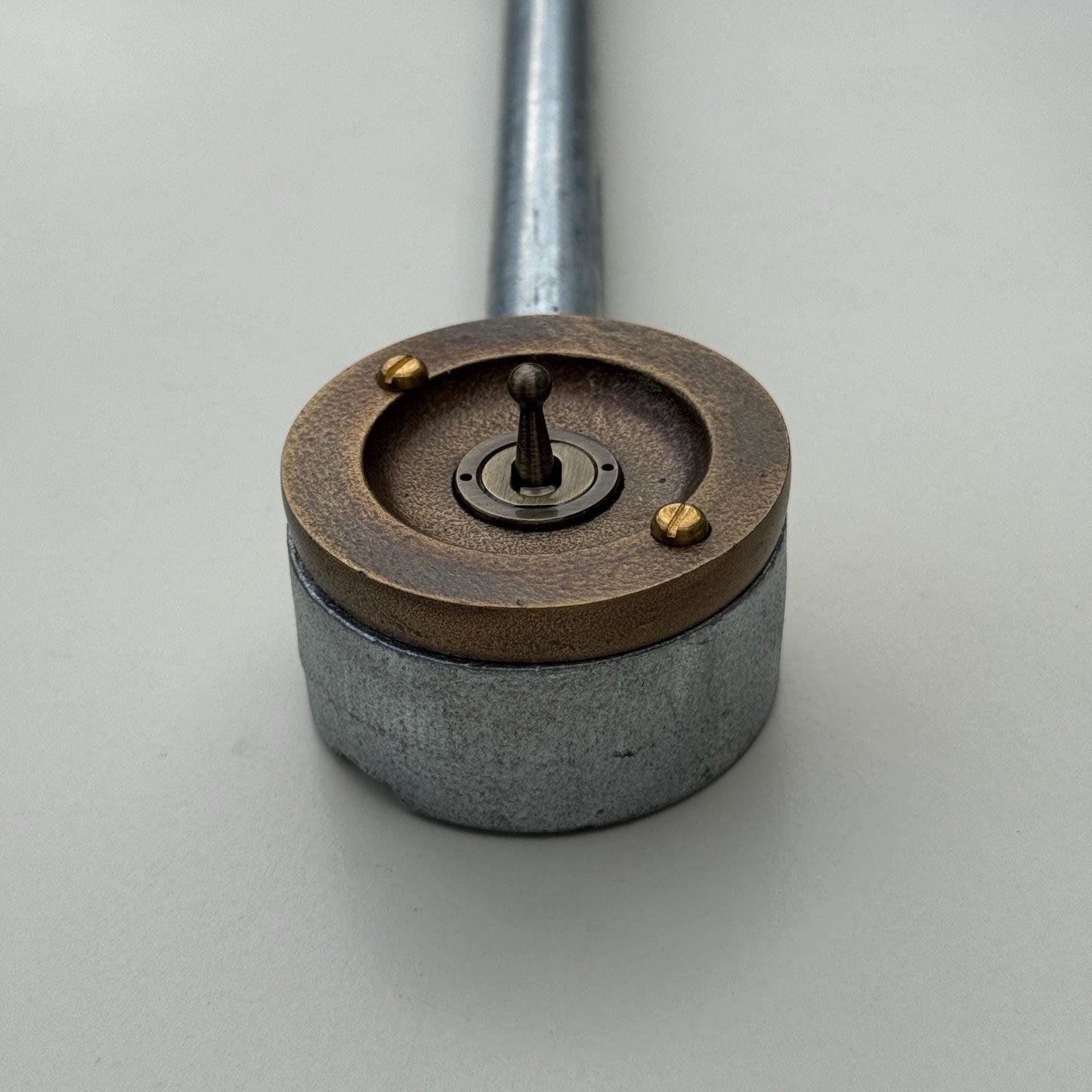 Single Gang Bronze Conduit Metal Light Switch Industrial