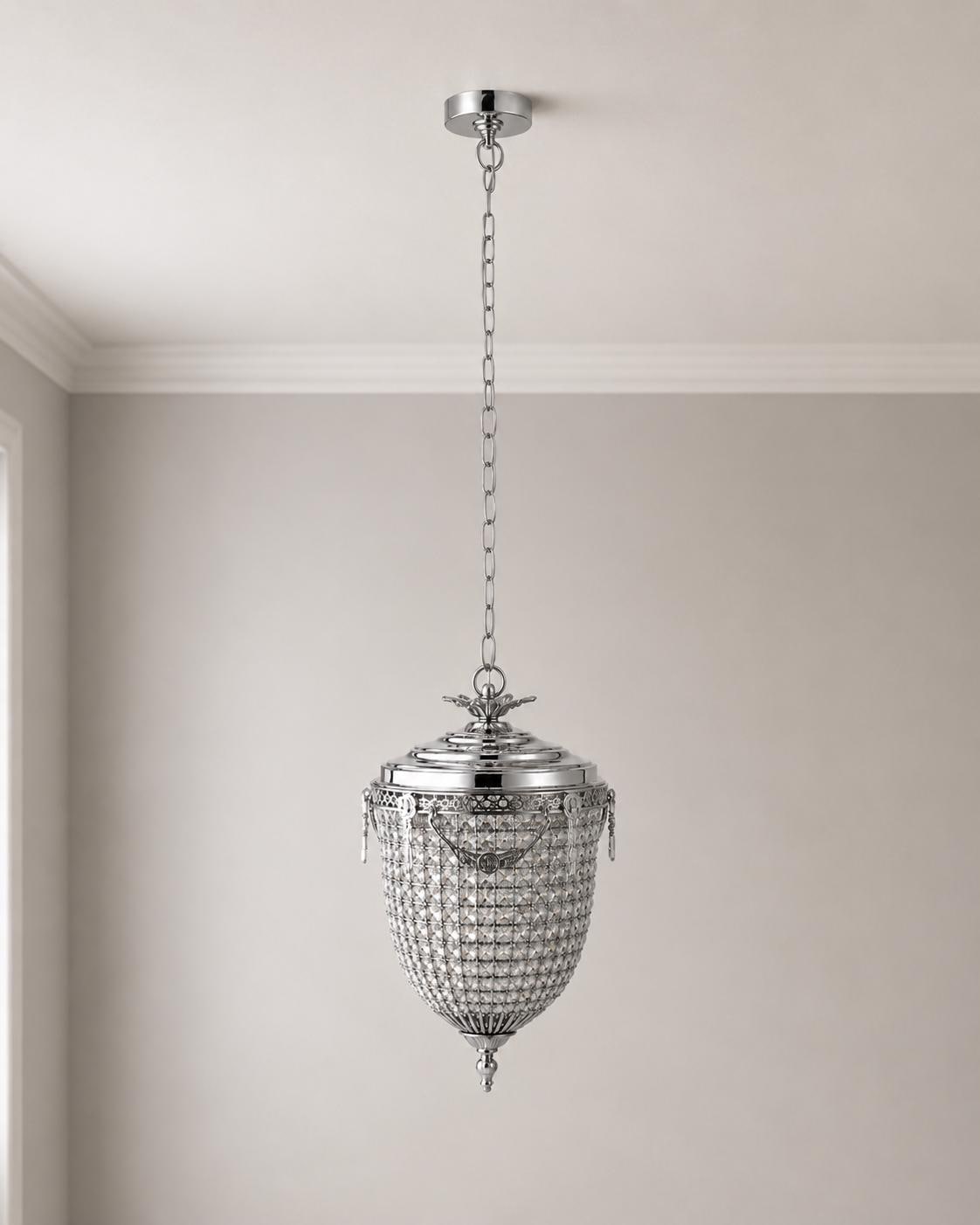 XL French Empire Classical Basket Crystal Ballroom Chandelier