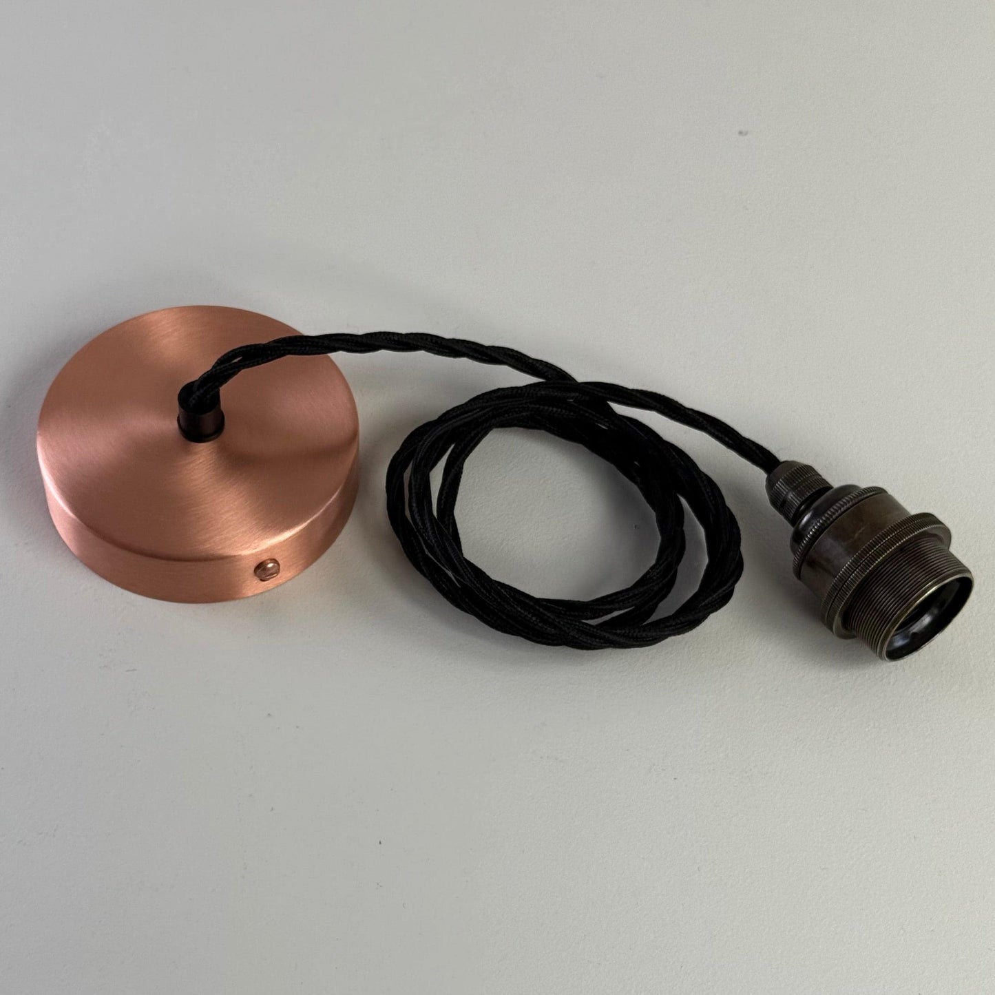 Bawsey - Antique Copper Industrial factory shade light - 16 Inch