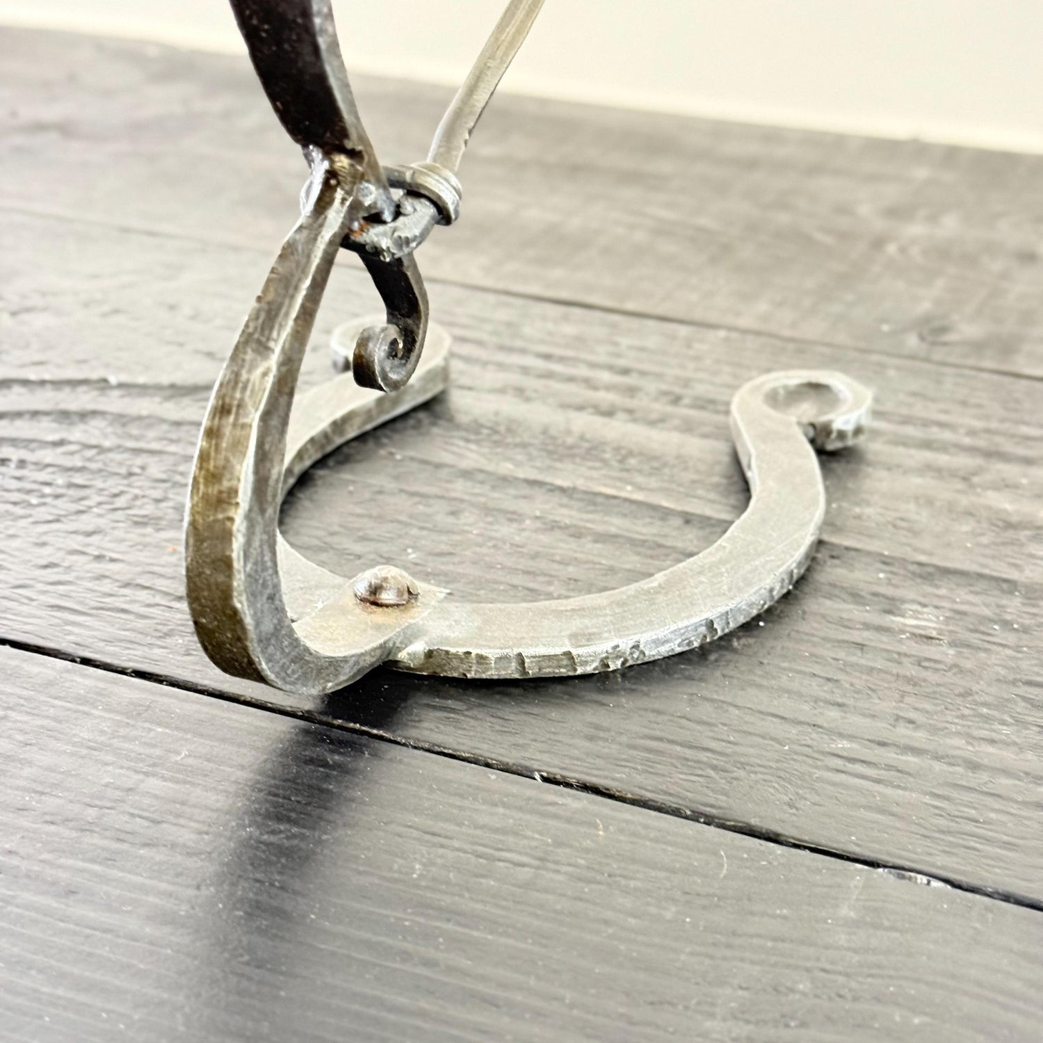 Armillary Arrow Solid Wrought Iron Sculpture