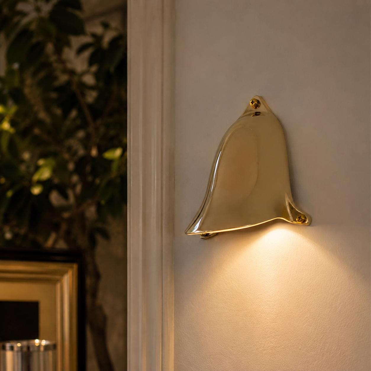 Brancaster - Solid Brass Motorboat Ventilator Cover | Indoor Wall Light