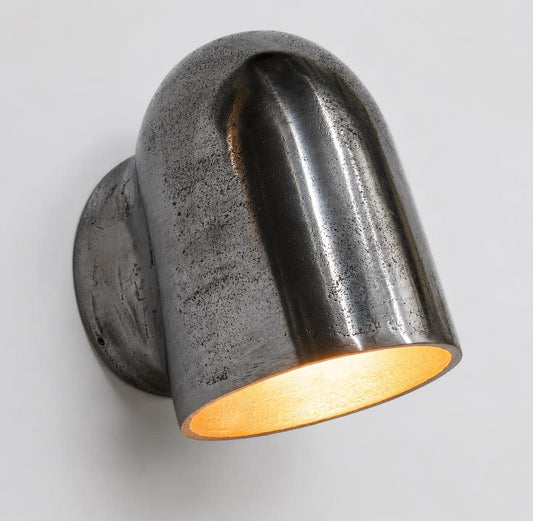 Hopton - Raw Cast Aluminium Mast Down Wall Light | Industrial Nautical Wall Sconce