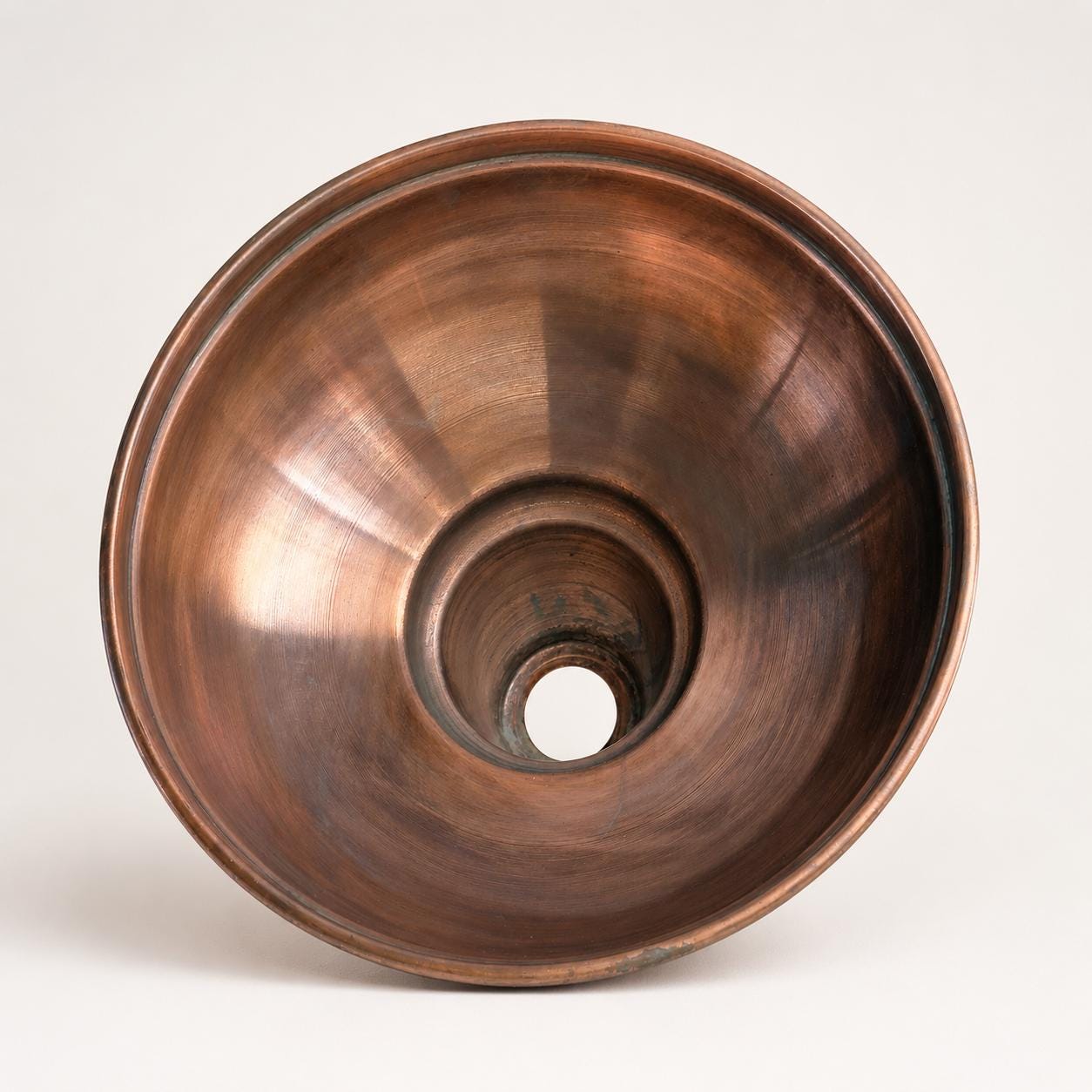 Sedgeford ~ Antique Copper Lampshade Pendant Ceiling Light ~ 12.5 Inch