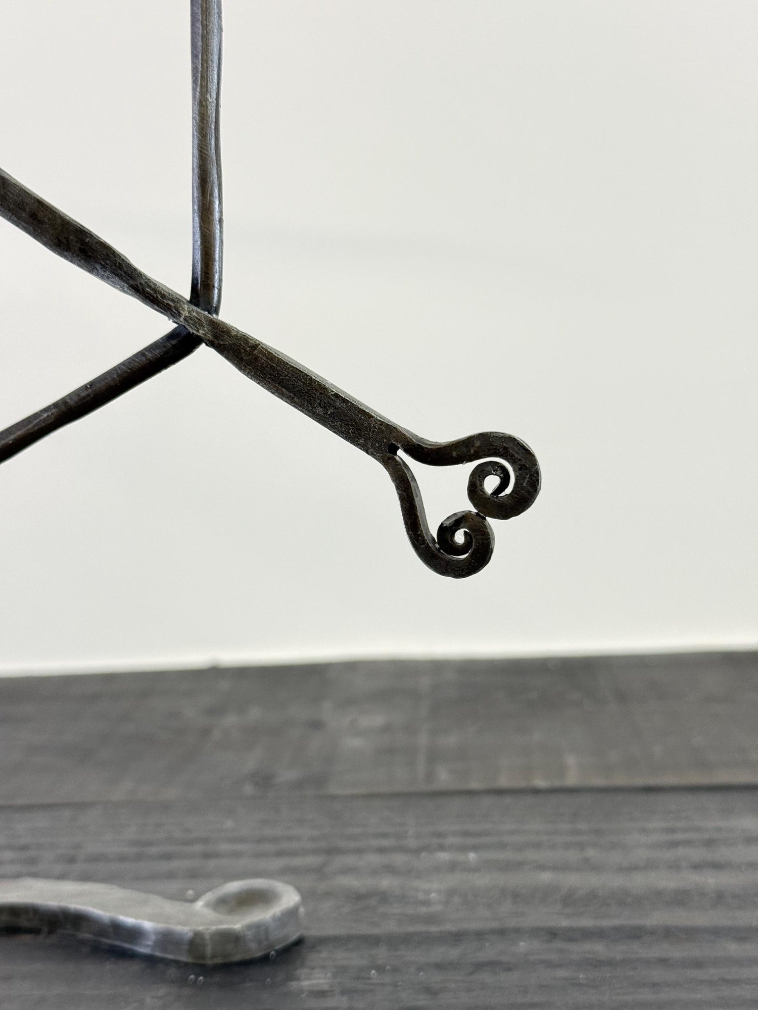 Armillary Arrow Solid Wrought Iron Sculpture