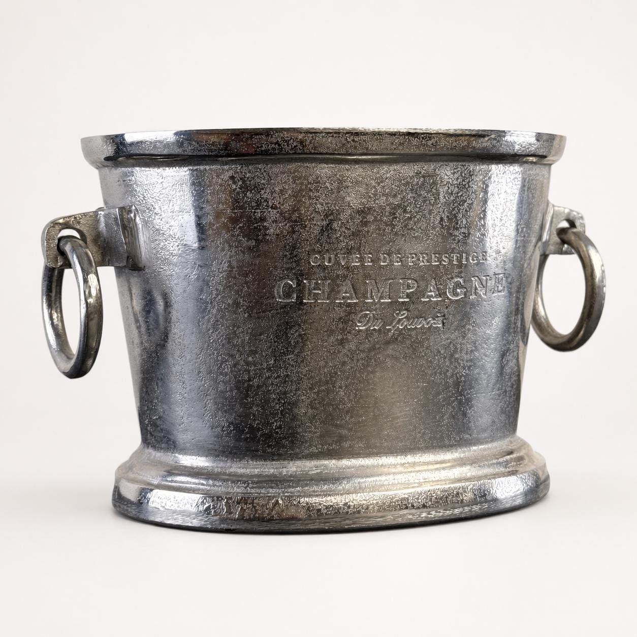 Great Gatsby Raw Cast Engraved Champagne Ice Bucket