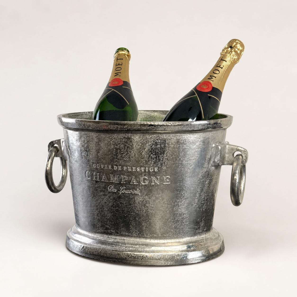 Great Gatsby Raw Cast Engraved Champagne Ice Bucket