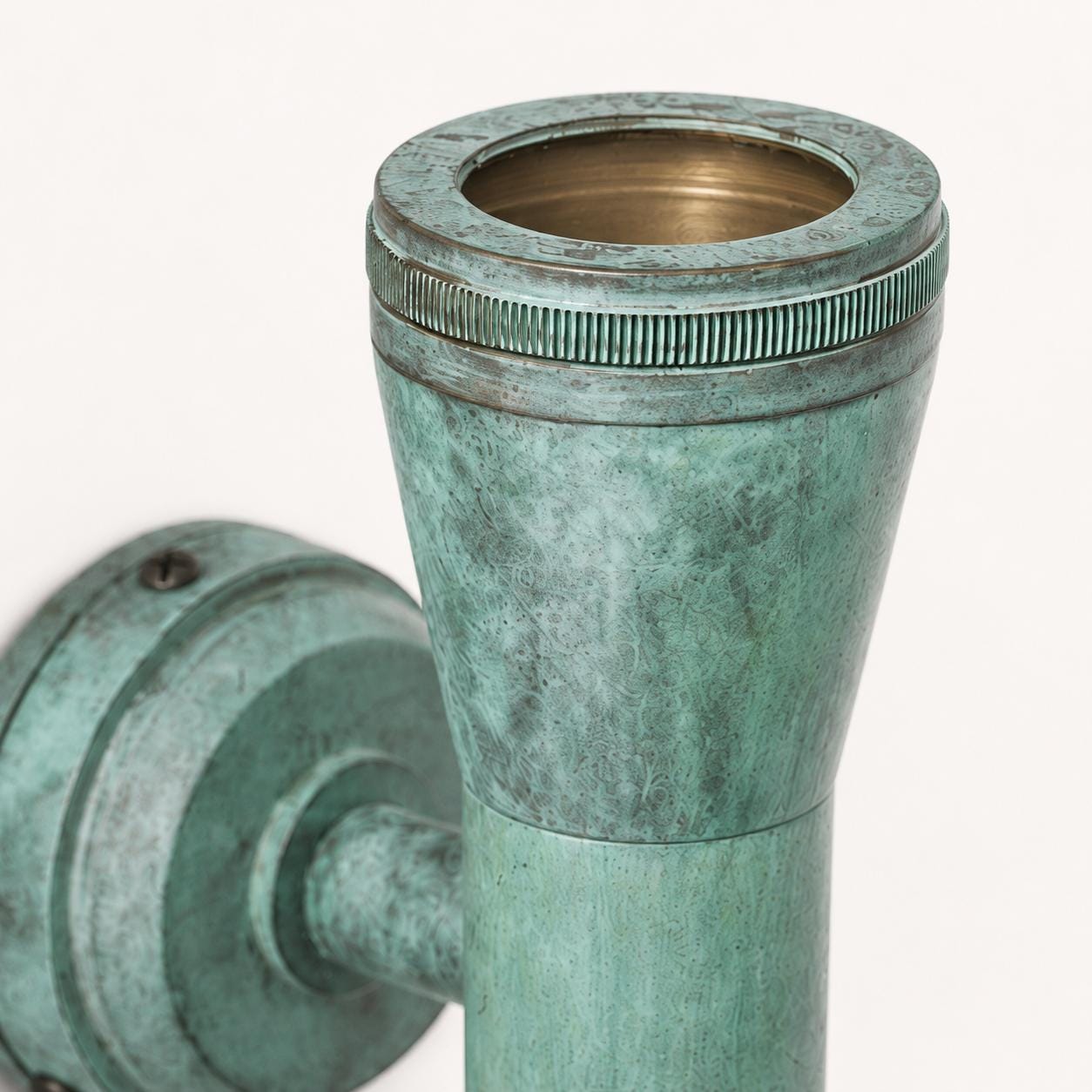 Verdigris Solid Brass Up & Down Outdoor Wall Light - IP65