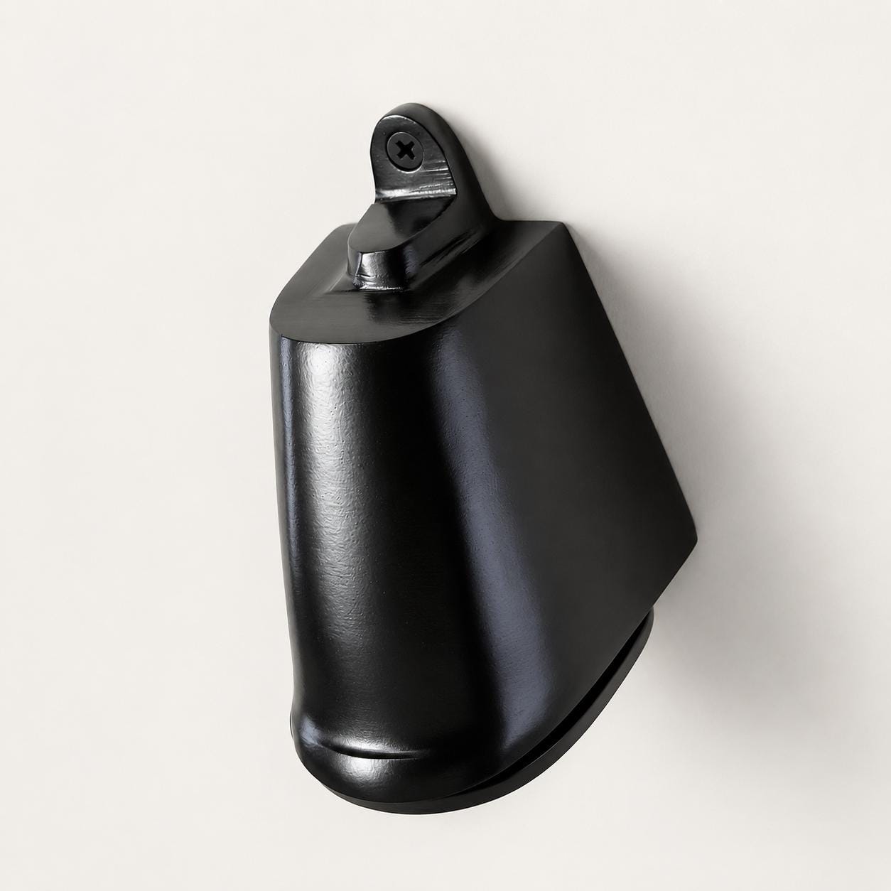Holt Matt Black Mast Down Wall Light - IP54