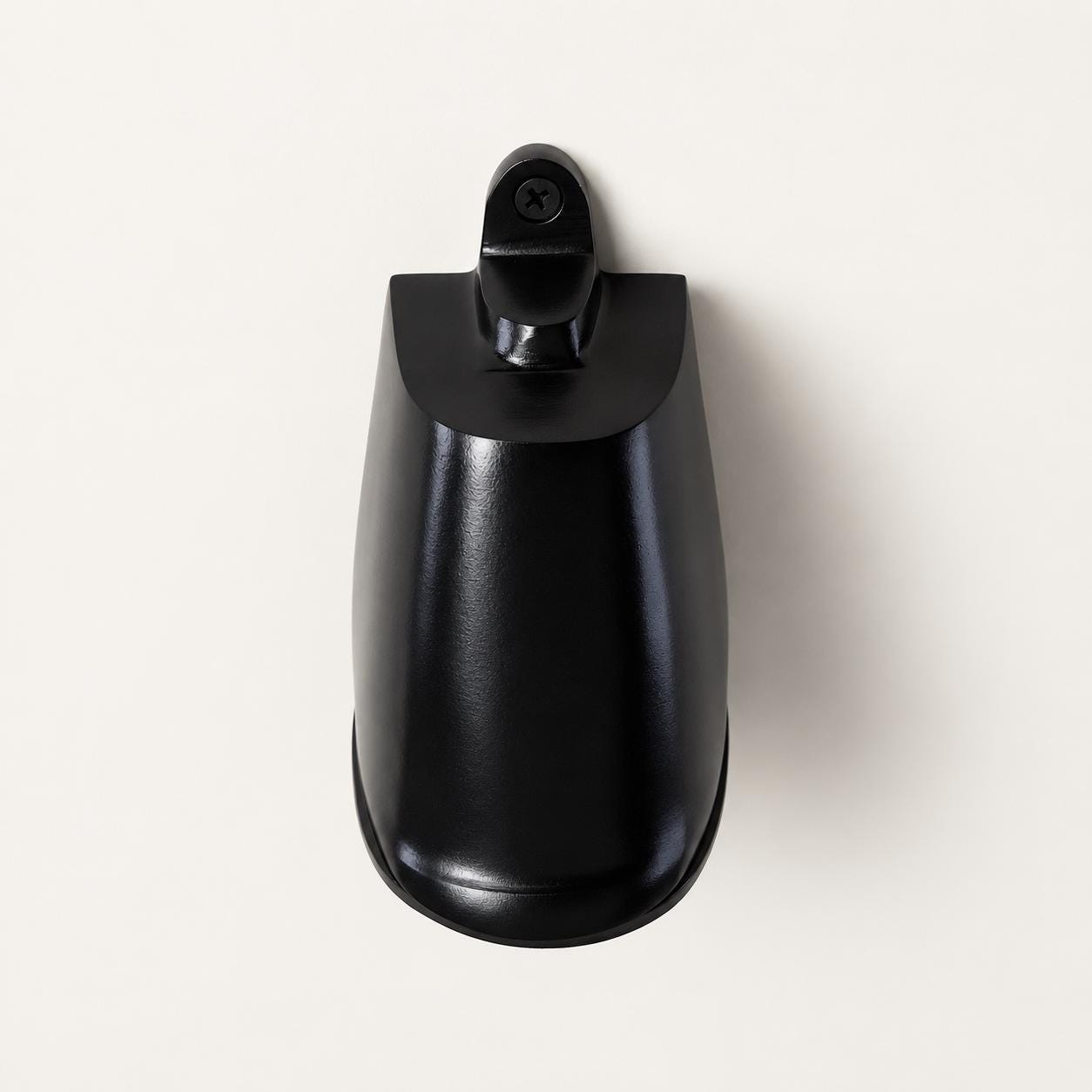 Holt Matt Black Mast Down Wall Light - IP54