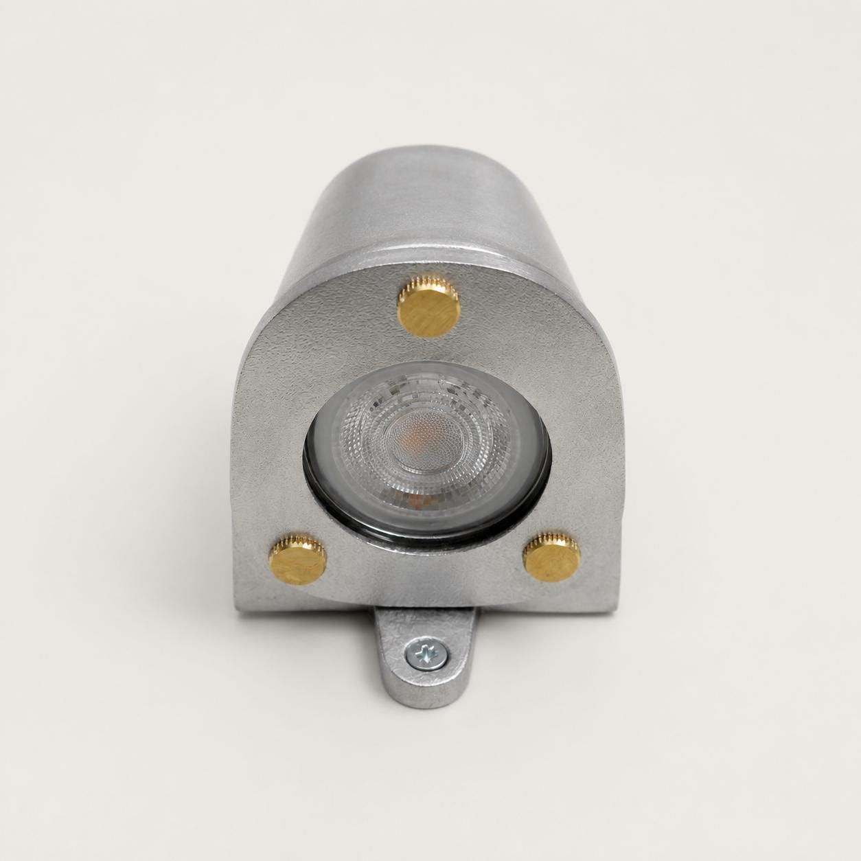 Holt Sandblasted Aluminium Mast Down Outdoor Wall Light - IP54